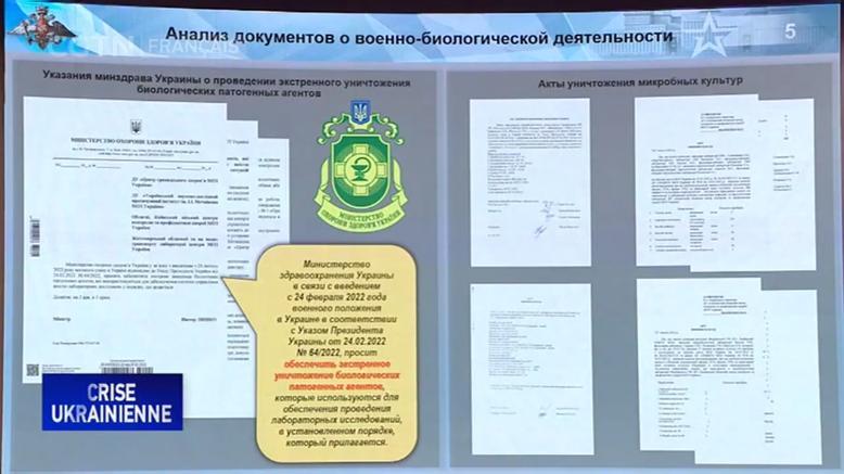 La Russie accuse l Ukraine de détenir des laboratoires d armes