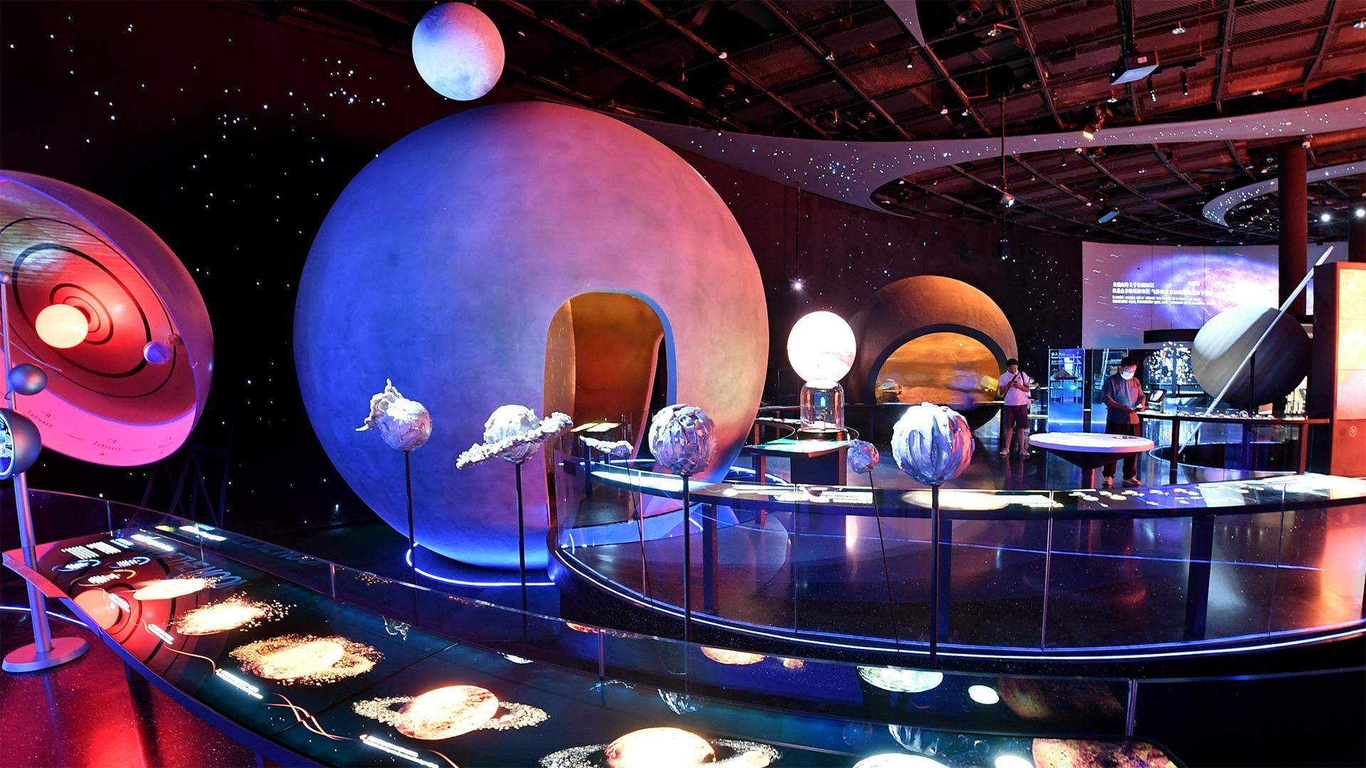 Ouverture Du Plus Grand Plan tarium Du Monde Shanghai CGTN